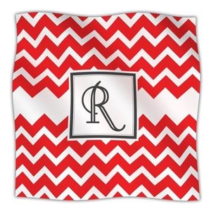 Kess InHouse KESS Original KING Duvet Letter "R"